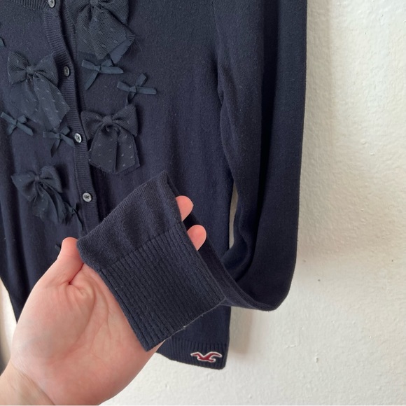 Hollister Bow Embellished Cardigan - Picture 7 of 9